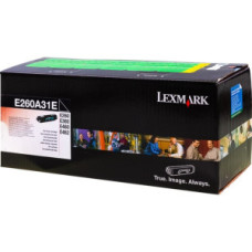 LEXMARK TONER LASER NEGRO E260A11/E260A31